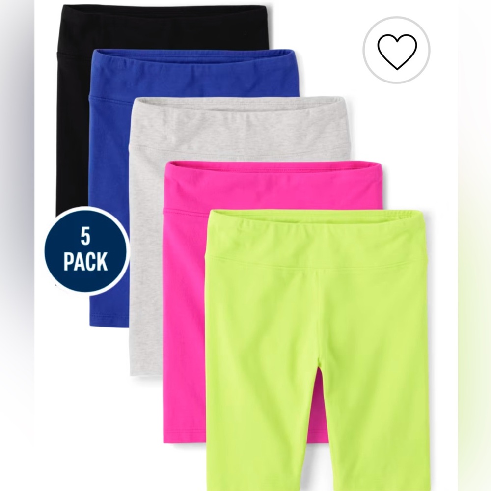 High rise bike shorts